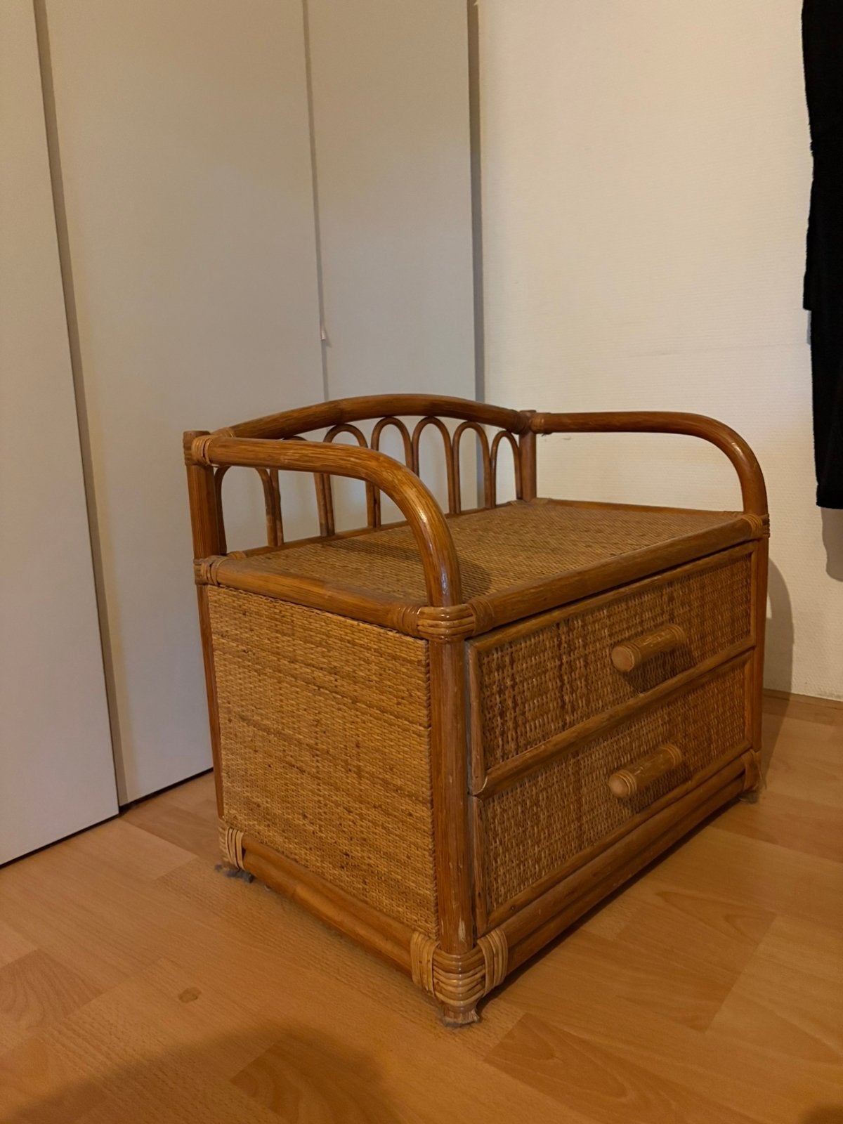 Rotan ladekastje, Huis en Inrichting, Ophalen, Minder dan 50 cm, Zo goed als nieuw, 5 – 50