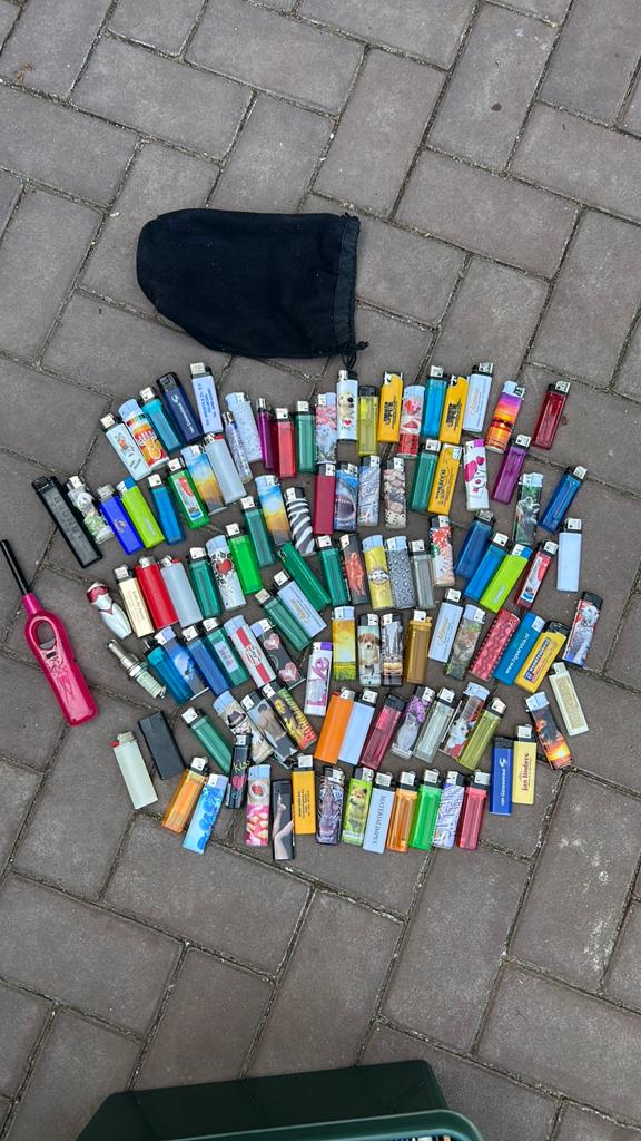 Aanstekers Verzameling, totaal pakket zie foto, Verzamelen, Ophalen of Verzenden, Gebruikt, Aansteker