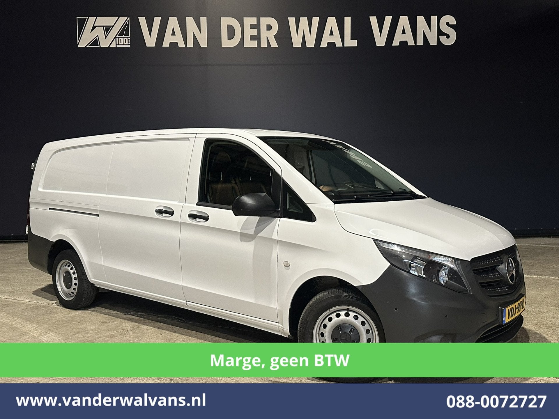 Mercedes-Benz Vito 111 CDI 115pk *MARGE, geen BTW* L3H1 Euro, Auto's, Voorwielaandrijving, Gebruikt, Euro 6, 4 cilinders