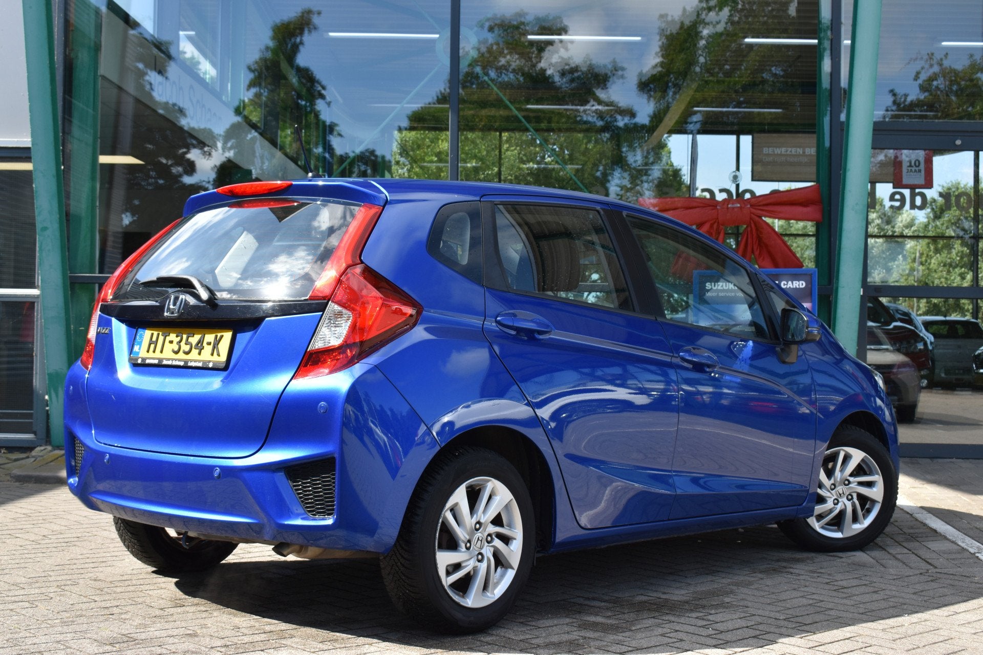 Honda Jazz 1.3 i-VTEC Comfort Automaat 102pk | NL-auto | Par, 12 maanden, Gebruikt, 4 cilinders, Blauw