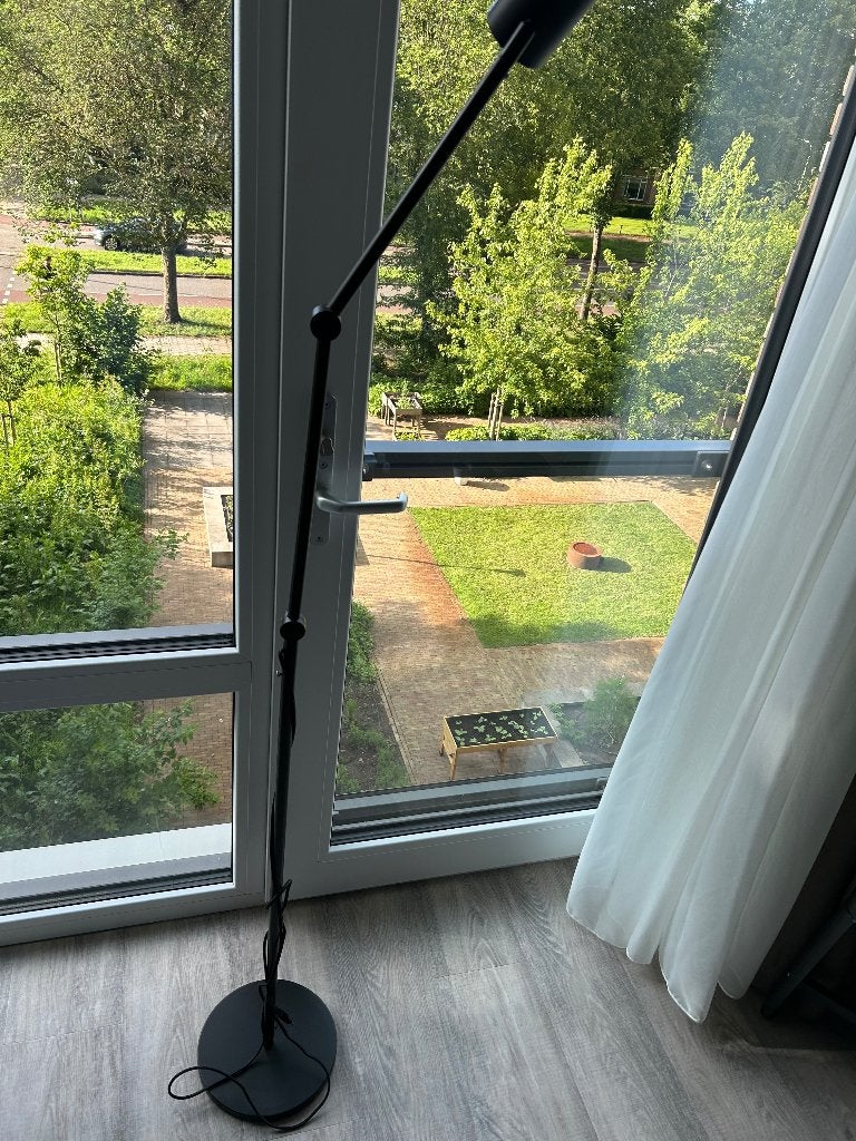 Staande lamp, Ophalen, Gebruikt, Metaal, 150 tot 200 cm