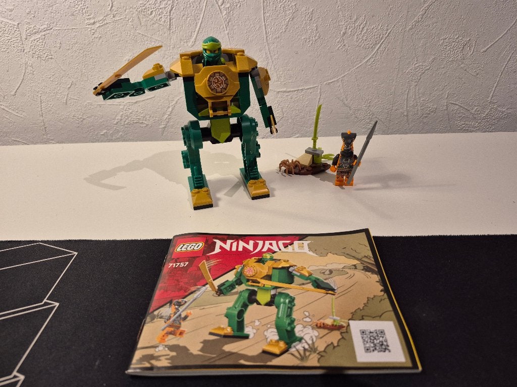Lego Ninjago 71757 Lloyd's Ninja Mech, Gebruikt, Lego, Ophalen of Verzenden, Compleet