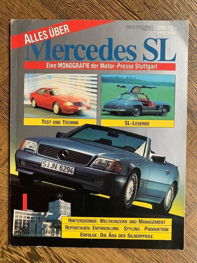 Monografie Mercedes-Benz SL-klasse R129 1989, Zo goed als nieuw, Mercedes-Benz, Mercedes, Ophalen of Verzenden