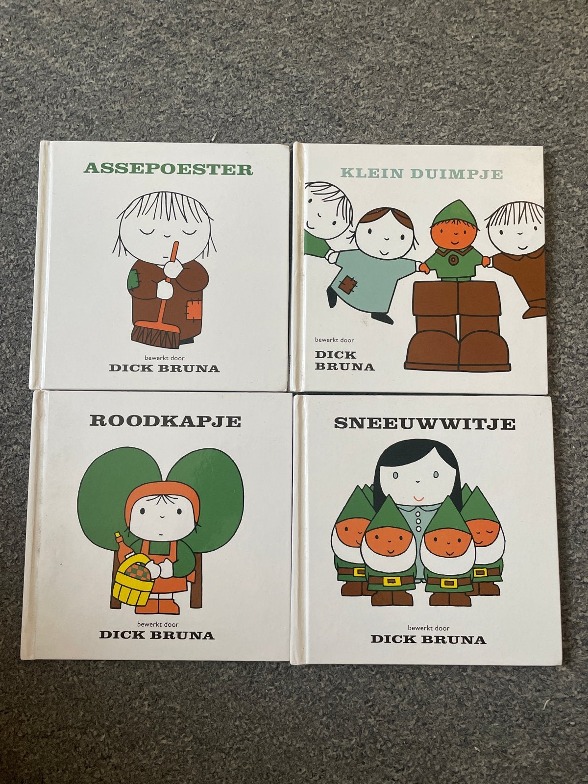 Dick Bruna Sprookjesboeken: Assepoester, Roodkapje, etc., Ophalen of Verzenden, Zo goed als nieuw
