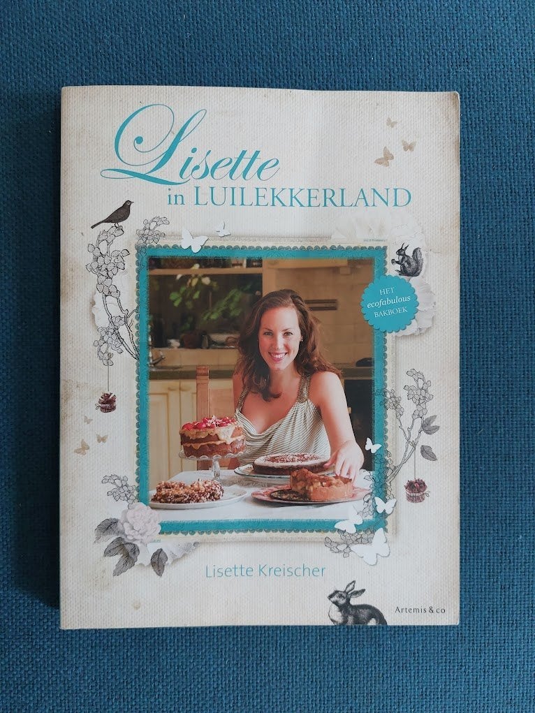 LIsette in luilekkerland, Boeken, Taart, Gebak en Desserts, Lisette Kreischer, Vegetarisch, Ophalen of Verzenden