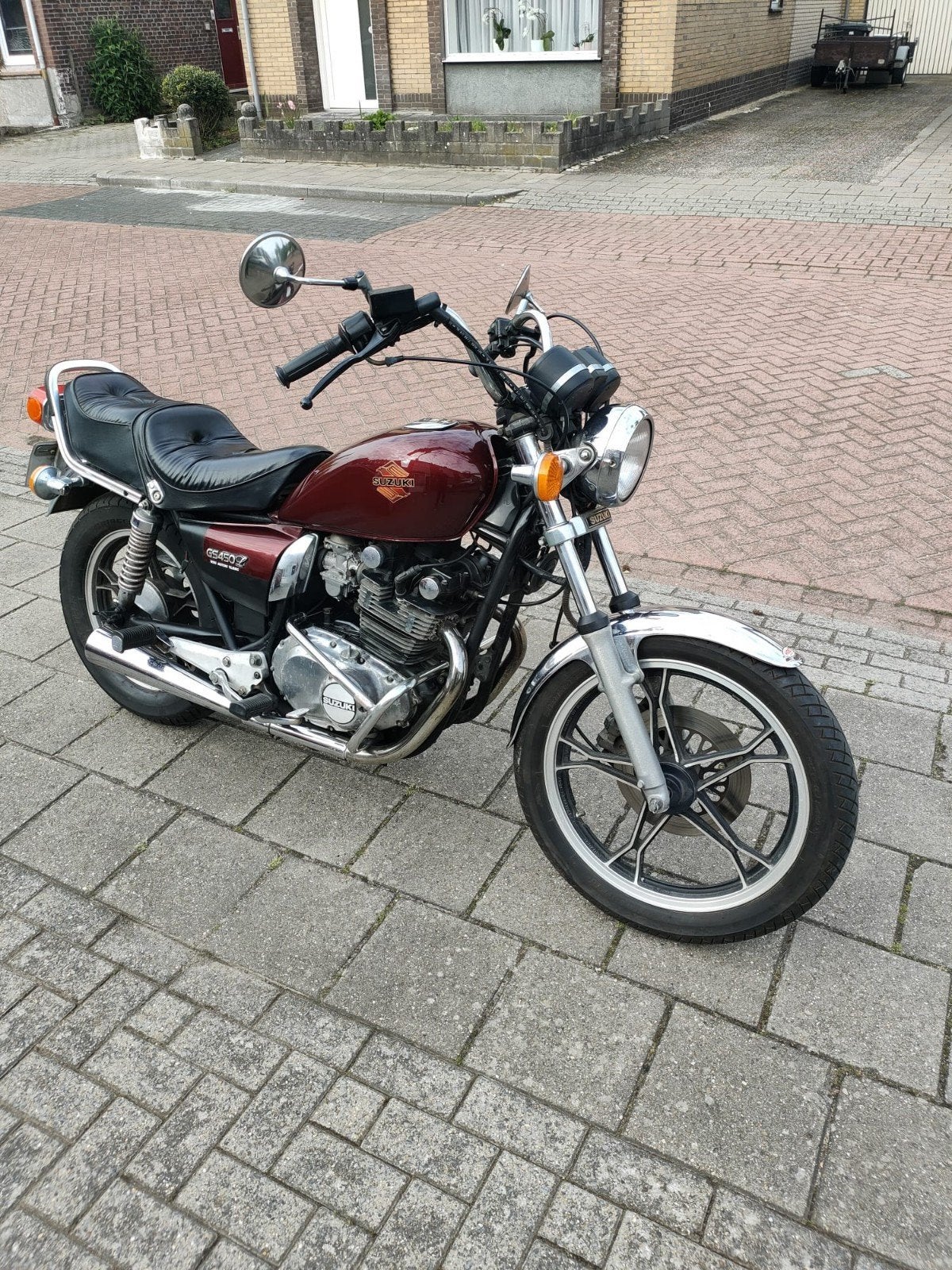 Motor motoren Suzuki 450 cc met 18000 km 1e eigenaar, Ophalen of Verzenden