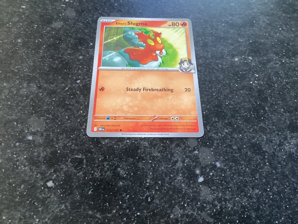 Pokemon kaart Slugma, Ophalen of Verzenden, Nieuw, Losse kaart