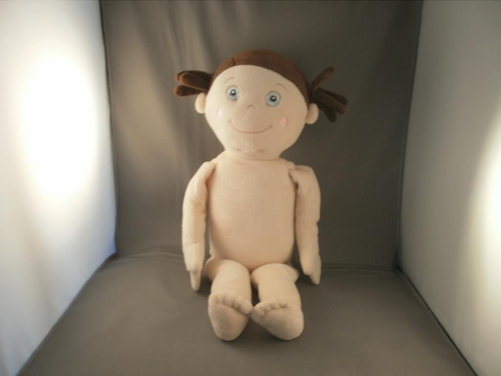 play tive stoffen pop Lidl leuk om aan te kleden 45 cm groot, Kinderen en Baby's, Ophalen of Verzenden, Zo goed als nieuw, Overige typen