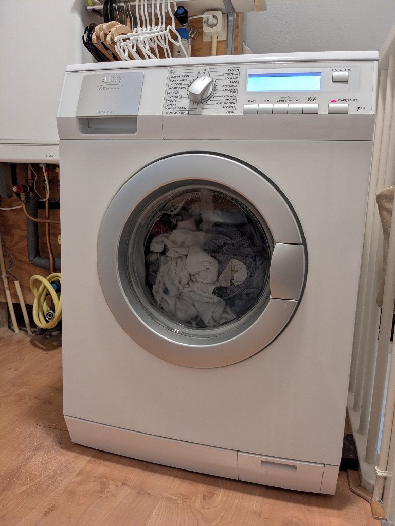 AEG LAVAMAT L76850 Wasmachine, Witgoed en Apparatuur, Ophalen, 6 tot 8 kg, Gebruikt, Handwasprogramma