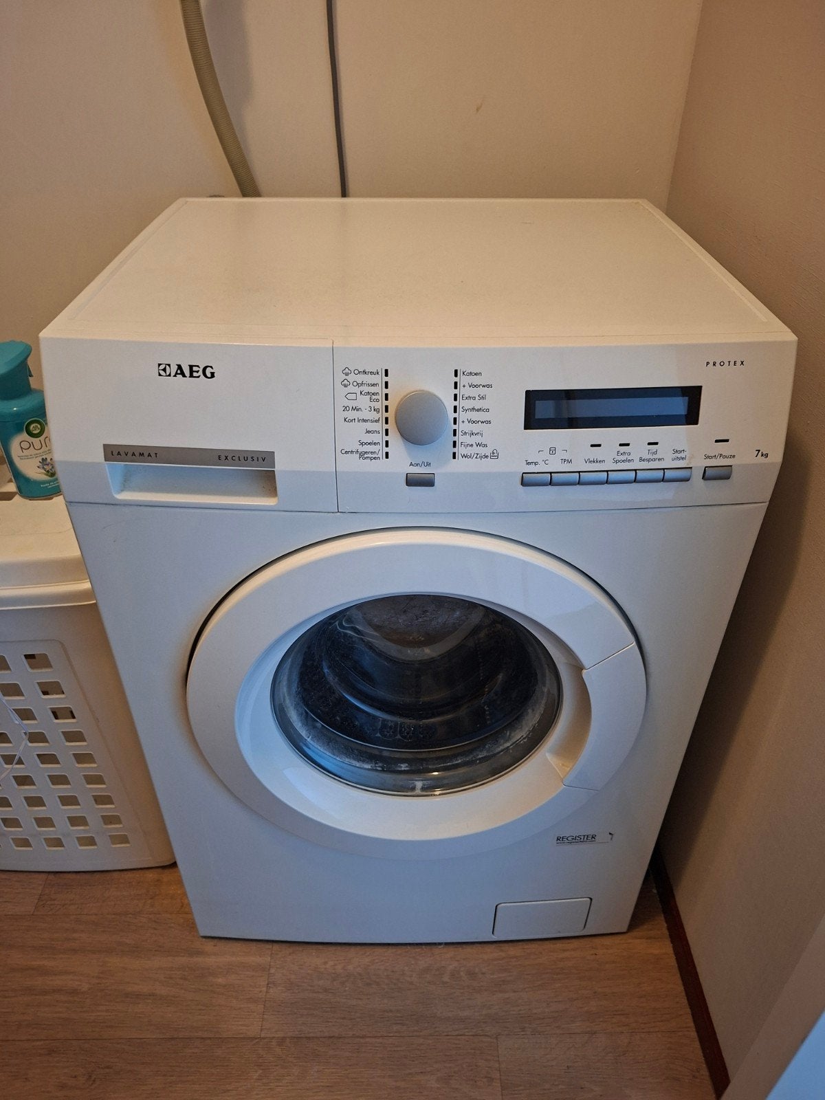 AEG Protex Lavamat Exclusiv 7kg Wasmachine, Witgoed en Apparatuur, Wasmachines, Ophalen