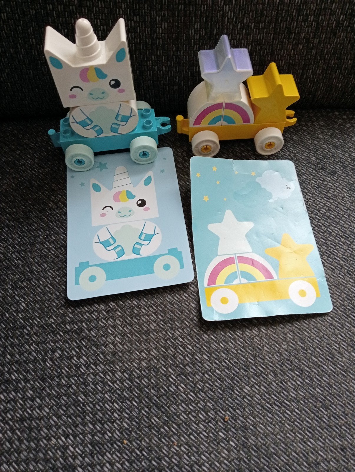 duplo lego Unicorn eenhoorn  trein 10953, Overige thema's, Compleet, Ophalen of Verzenden, Zo goed als nieuw