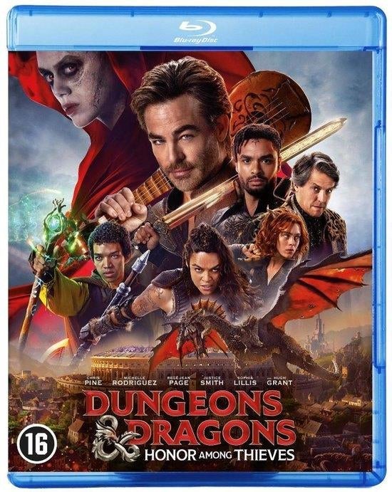 Dungeons & Dragons - Honor Among Thieves (Blu-ray), Cd's en Dvd's, Blu-ray, Zo goed als nieuw, Avontuur, Ophalen of Verzenden
