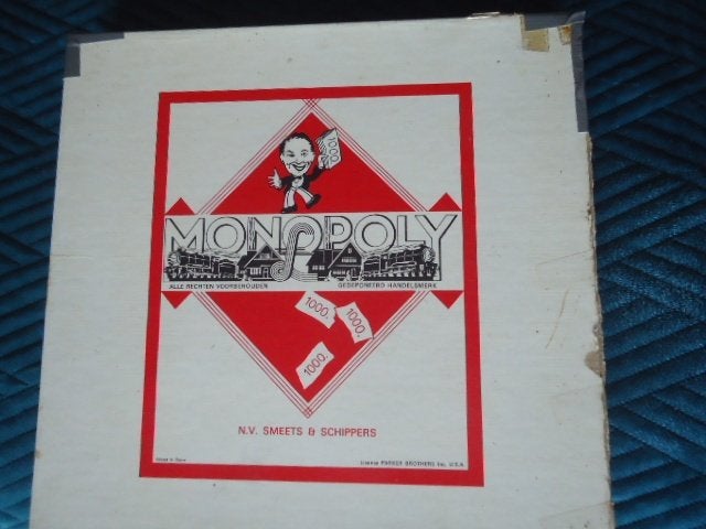 monopoly spel, Drie of vier spelers, Verzenden, Gebruikt