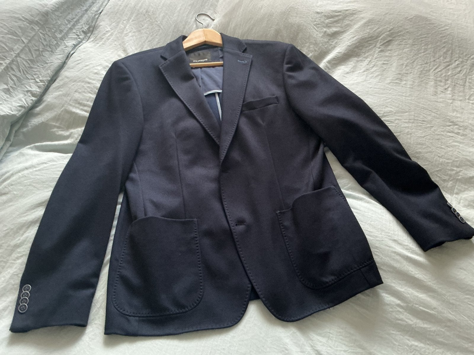 ROY ROBSON Heren colbert - Blauw - Maat 50, Kleding | Heren, Ophalen of Verzenden, Zo goed als nieuw, Maat 48/50 (M), Blauw