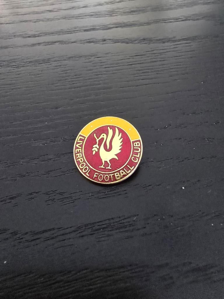 Vintage Liverpool FC Speldje - Voetbal Club Pin, Ophalen of Verzenden