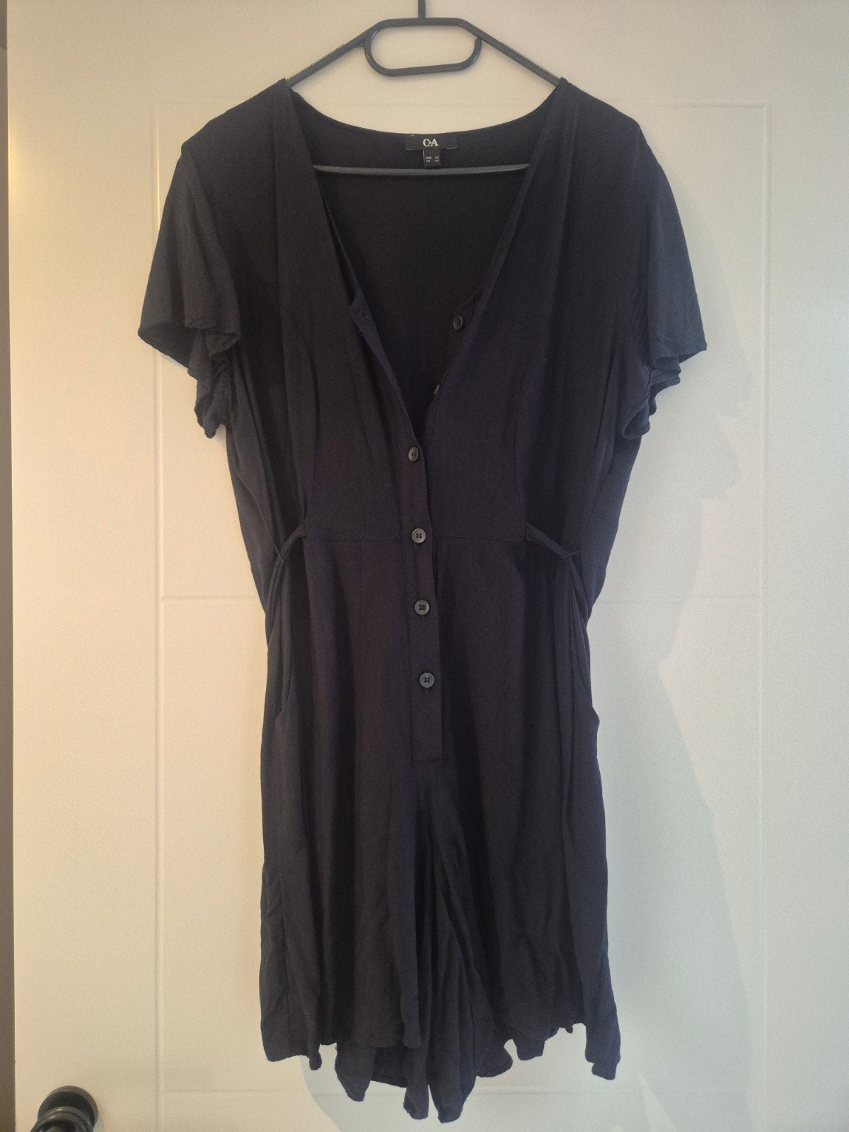 Jumpsuit maat 42, Kleding | Dames, Jumpsuits, Zwart, Maat 42/44 (L), Ophalen of Verzenden, Zo goed als nieuw