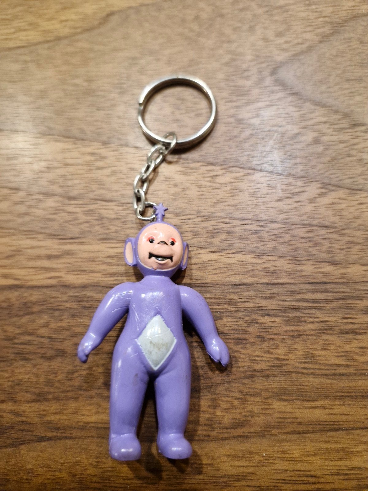 558 Teletubbie Tinky Winky sleutelhanger, Ophalen of Verzenden, Gebruikt