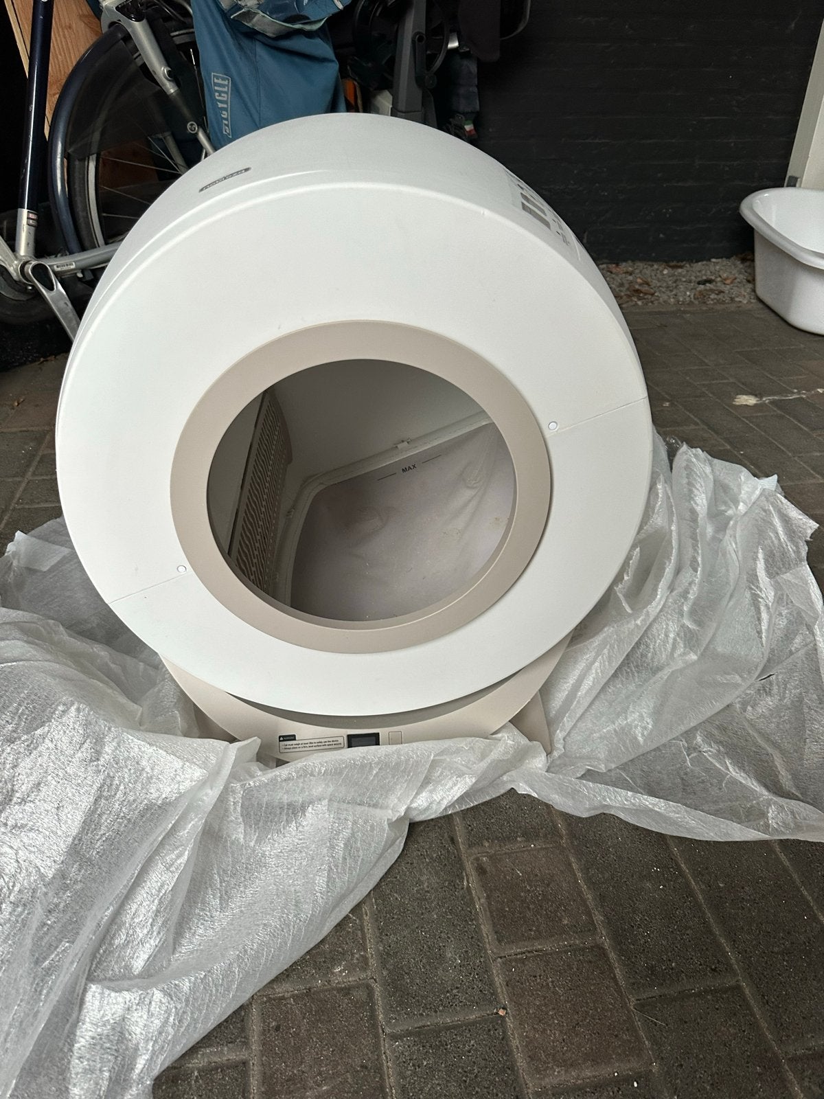 Electronische kattenbak, Dieren en Toebehoren, Ophalen of Verzenden, Zelfreinigend, Zo goed als nieuw