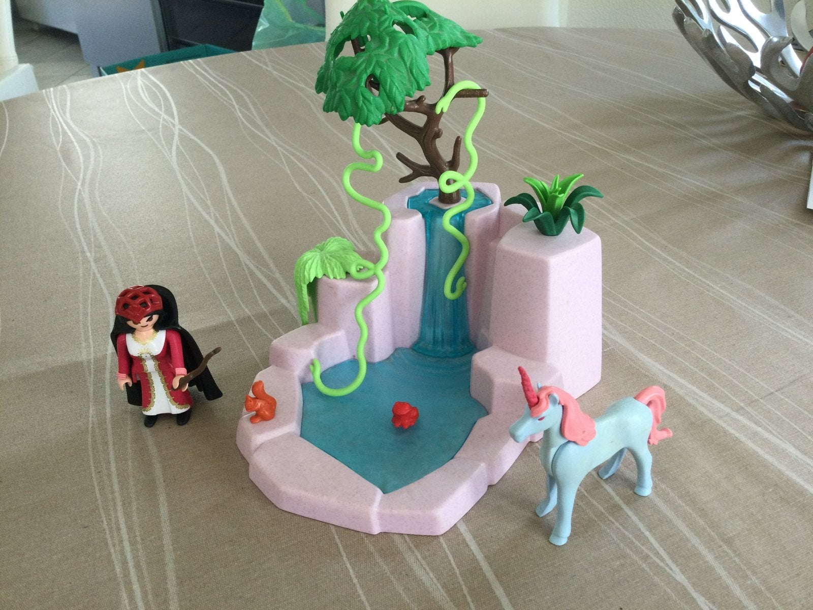 Playmobil sprookjes  set eenhoorn. 5827, Ophalen of Verzenden, Zo goed als nieuw