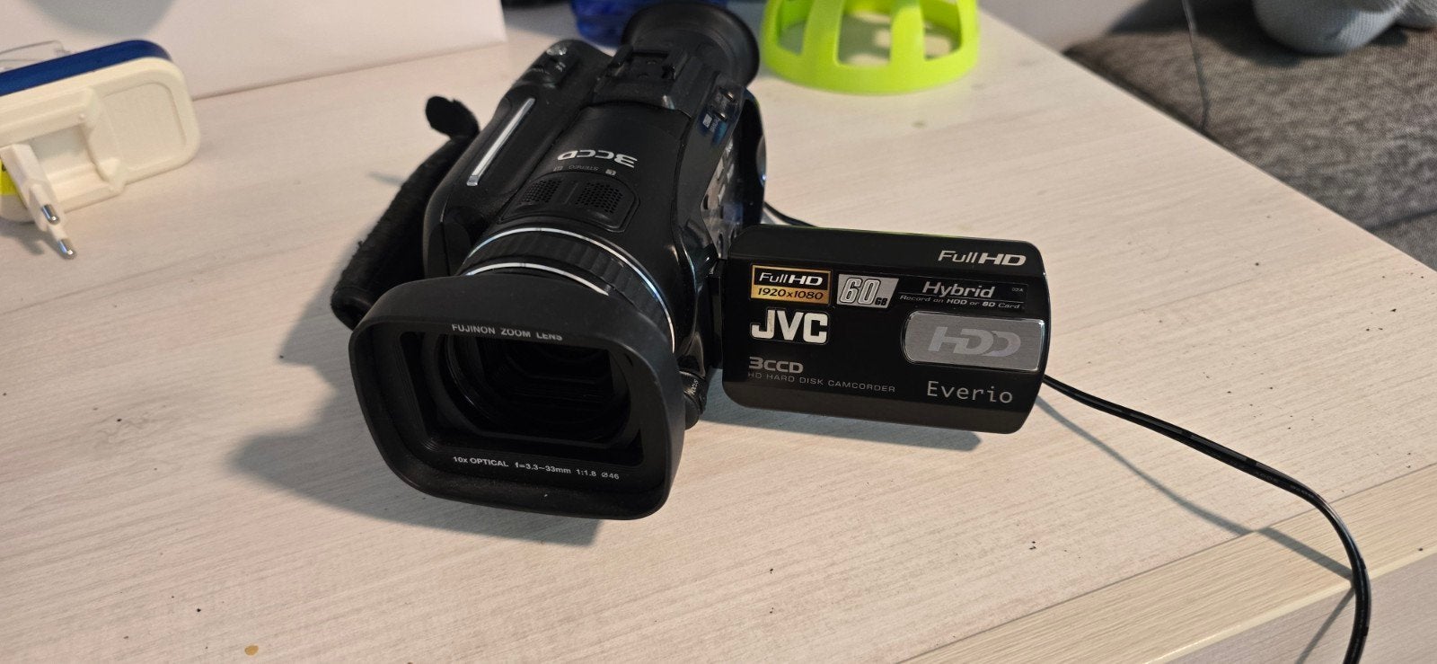 JVC Everio GZ-HD7AG Full HD Hard Disk Camcorder, Ophalen of Verzenden