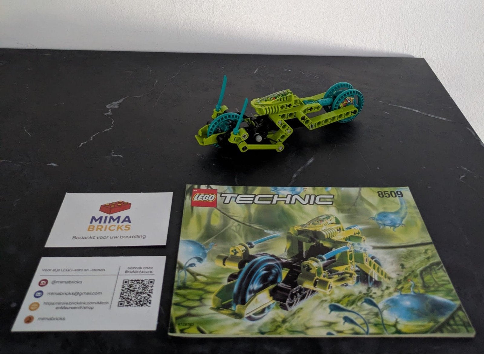 Lego Technic 8509 Bionicle Swamp compleet, Kinderen en Baby's, Speelgoed | Duplo en Lego, Gebruikt, Ophalen of Verzenden