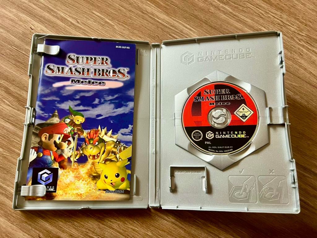 Super Smash Bros Melee Gamecube compleet, Spelcomputers en Games, Games | Nintendo GameCube, Vechten, Ophalen of Verzenden, Zo goed als nieuw