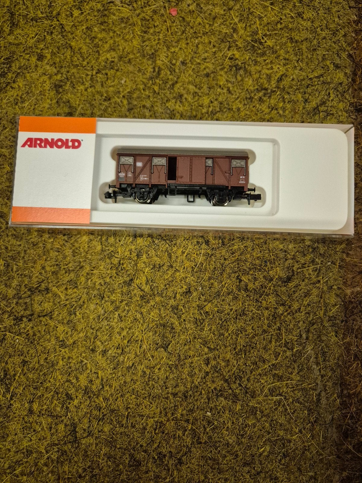 Arnold 4850 gesloten goederenwagon N-spoor, Ophalen of Verzenden, Nieuw, Wagon, Arnold
