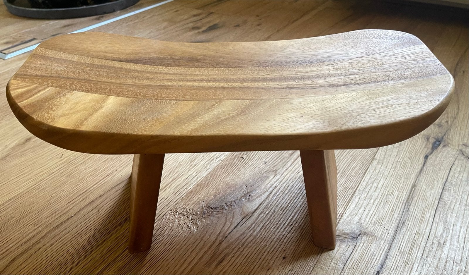 Meditatie krukje, Verzenden, Zo goed als nieuw, Hout