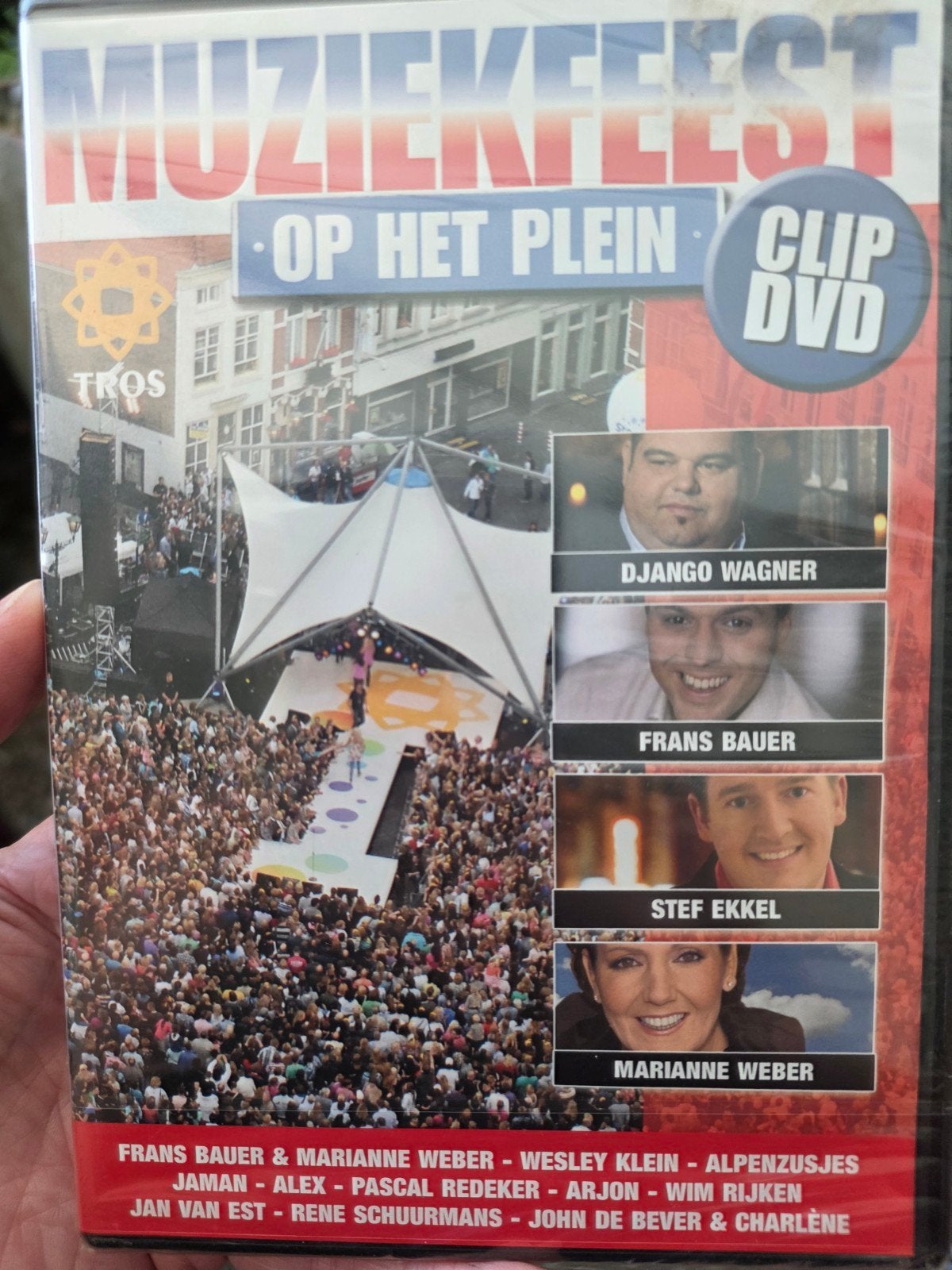 Muziekfeest op het Plein - Clip DVD (Nieuw in verpakking), Alle leeftijden, Inclusief doosje, Ophalen of Verzenden, Nederlands