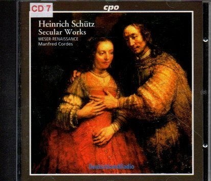 Heinrich Schütz - Secular Works CD (cpo), Ophalen of Verzenden, Barok, Zo goed als nieuw, Vocaal