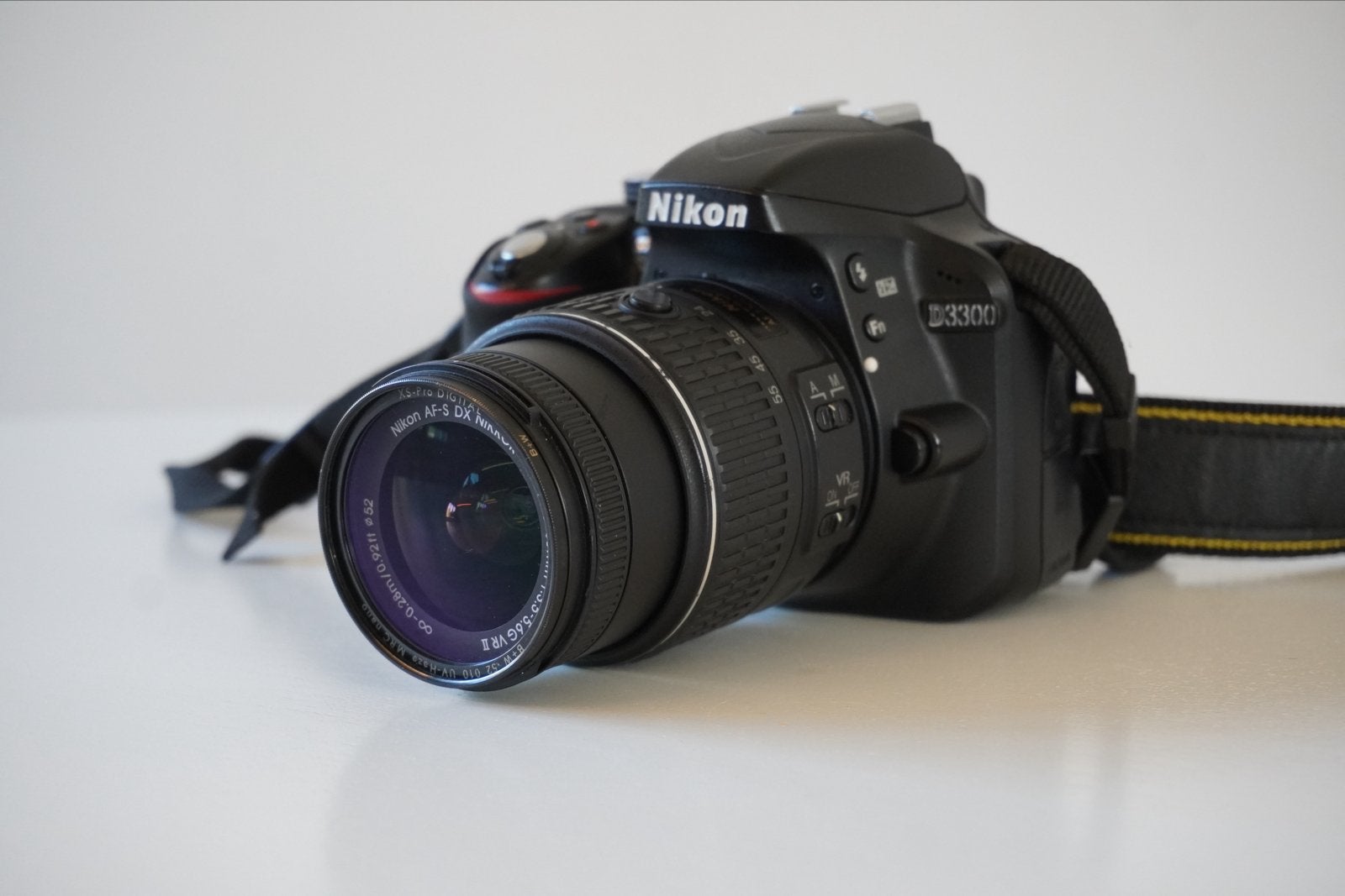 Nikon D3300 Spiegelreflexcamera + 18-55mm lens, Gebruikt, Spiegelreflex, Ophalen of Verzenden, Nikon