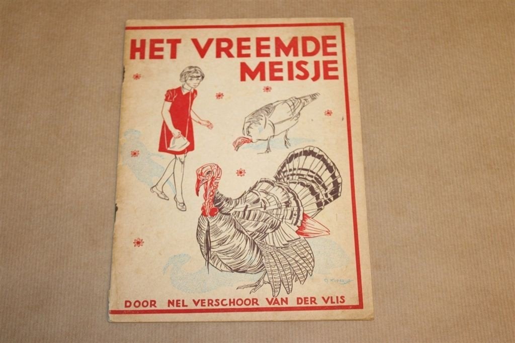 Vreemde Meisje — Kinderboek, Bijbelgenootschap 1949, Ophalen of Verzenden, Gelezen