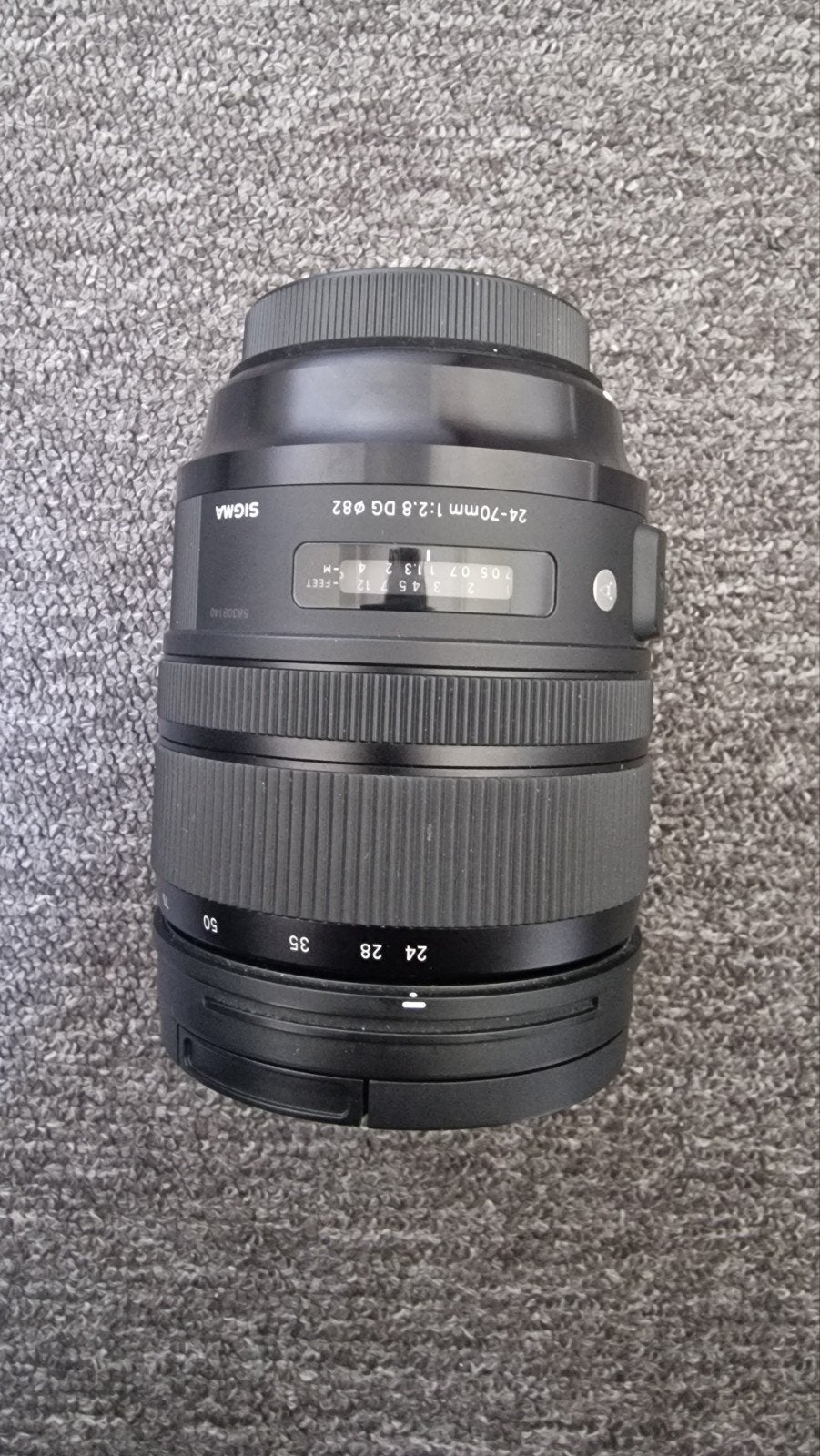 Sigma 24-70mm f/2.8 DG OS HSM Art lens voor Canon EF, Beschermhoes/tas, Sigma, Ophalen of Verzenden, Zo goed als nieuw