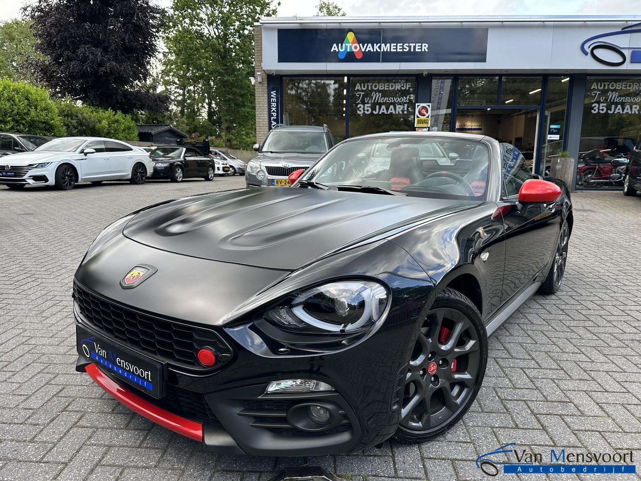 Fiat Abarth 124 Spider 1.4 MultiAir Turbo 170PK Turismo, Automatische klimaatregeling, Dealer onderhouden, Achterwielaandrijving