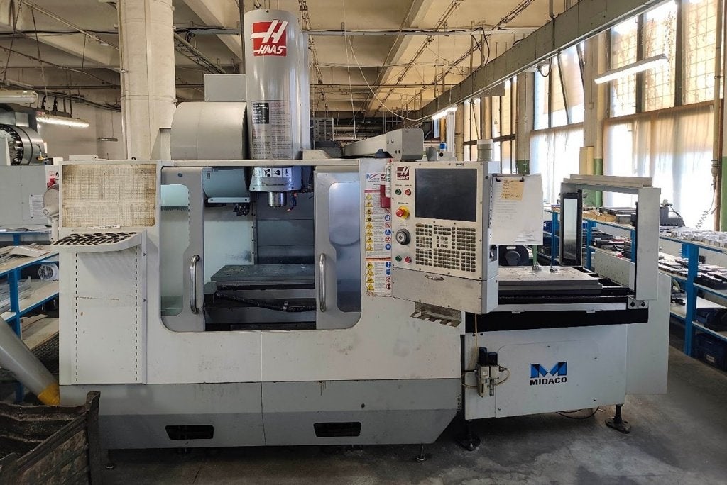 Machining center (vertical) HAAS VF 2SS HE, Ophalen, Gebruikt, Metaal, Machine