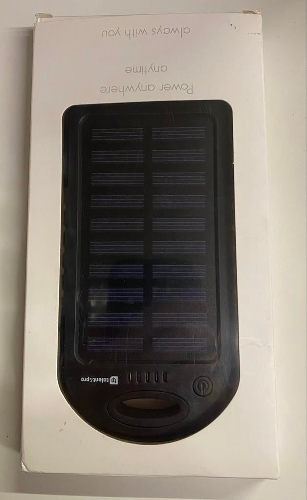 Talentpro Lenard Solar Power Bank 4000 mAh, Ophalen, Nieuw