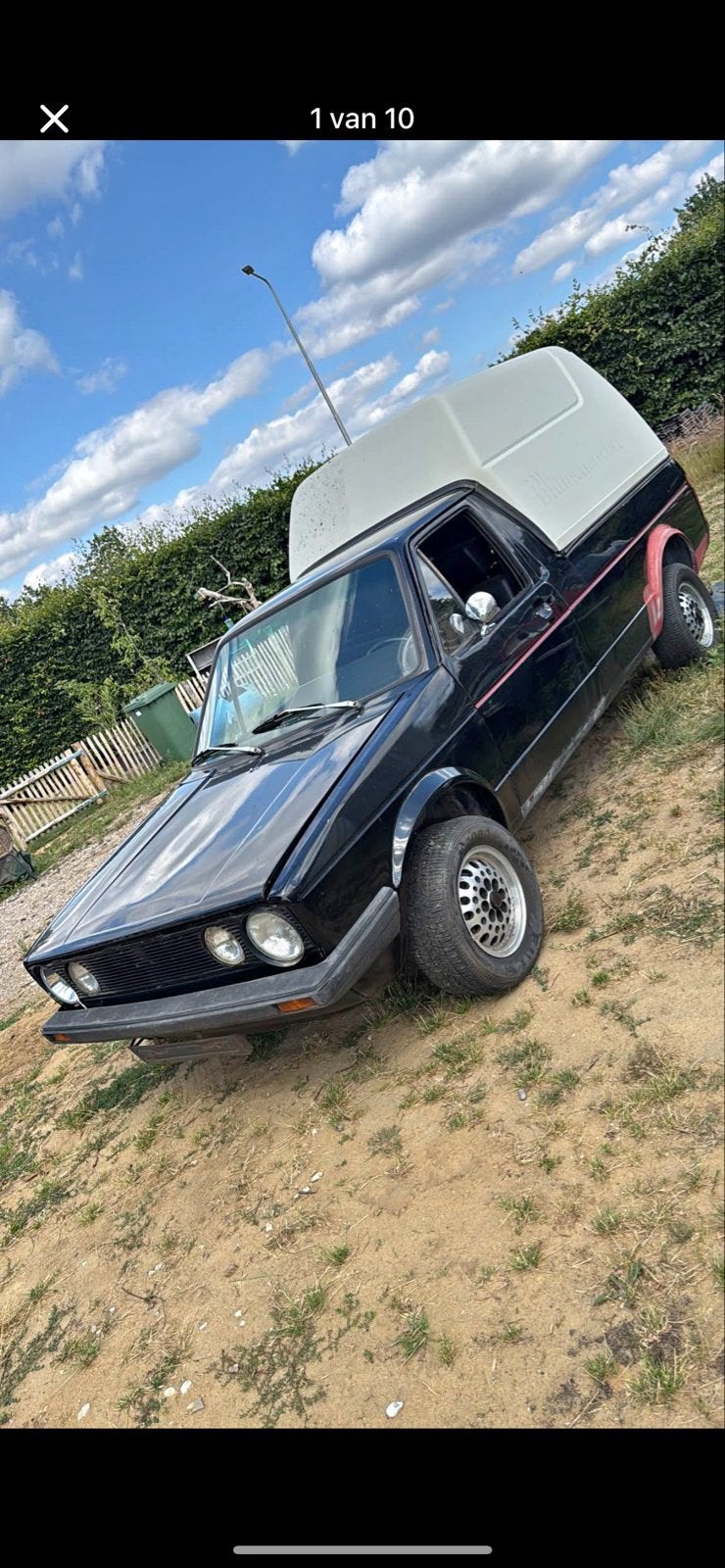 Caddy 1.6d  83, Diesel, Particulier, Te koop
