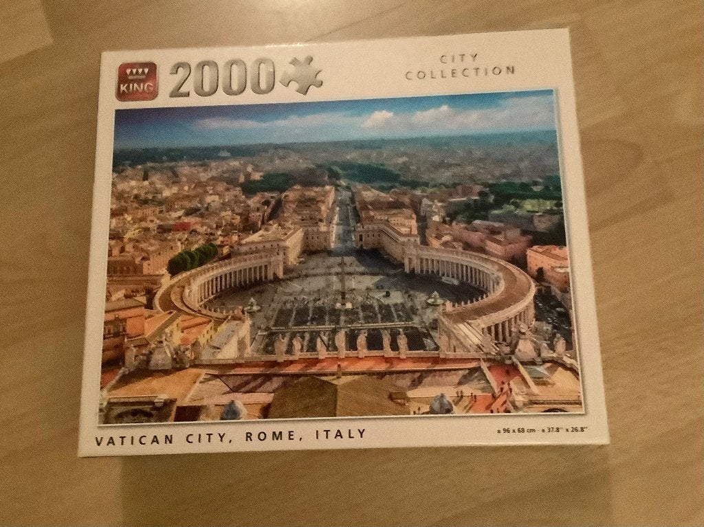 Puzzel Vaticaan Rome 2000 stuks, Ophalen, Meer dan 1500 stukjes, Zo goed als nieuw, Legpuzzel