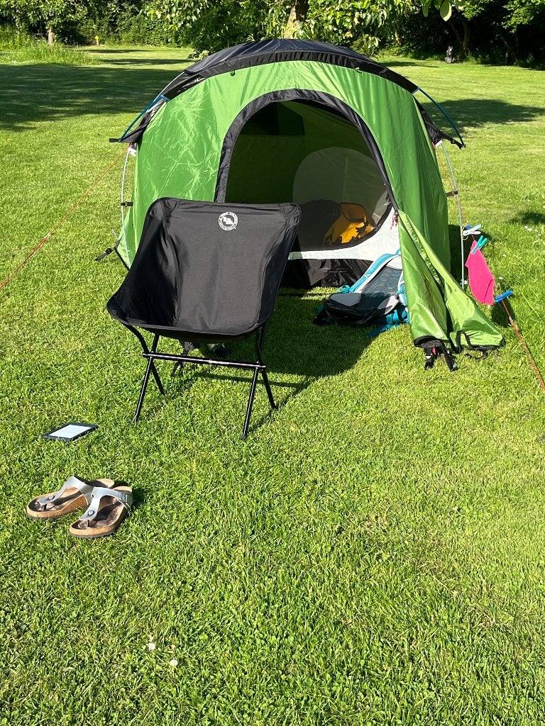 Tent Lichtgewicht, Caravans en Kamperen, Tenten, Ophalen, Zo goed als nieuw, Tot en met 2