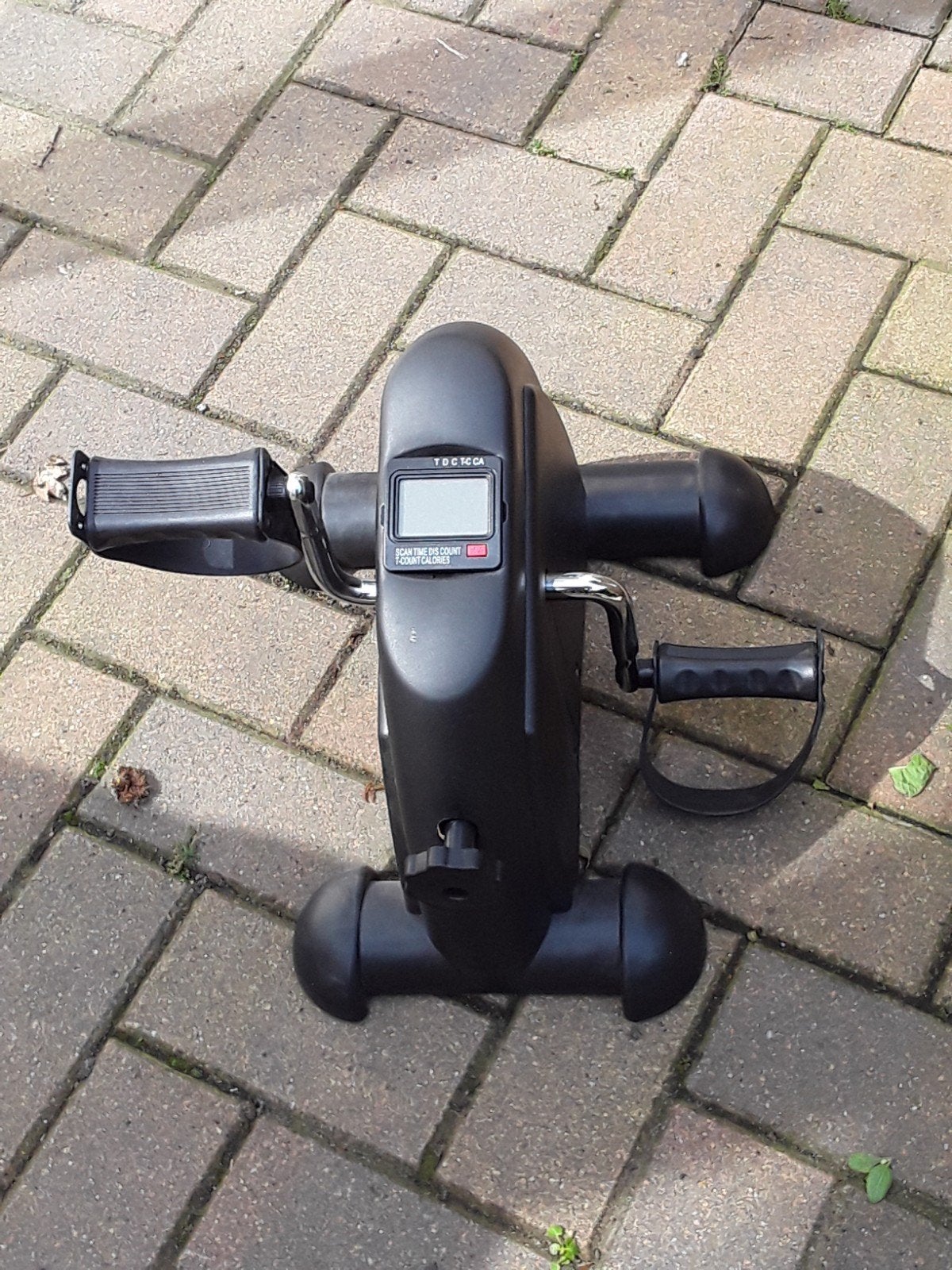 Compacte stoelfiets met display, Sport en Fitness, Fitnessapparatuur, Gebruikt, Stoelfiets, Armen, Benen, Kunststof, Ophalen of Verzenden