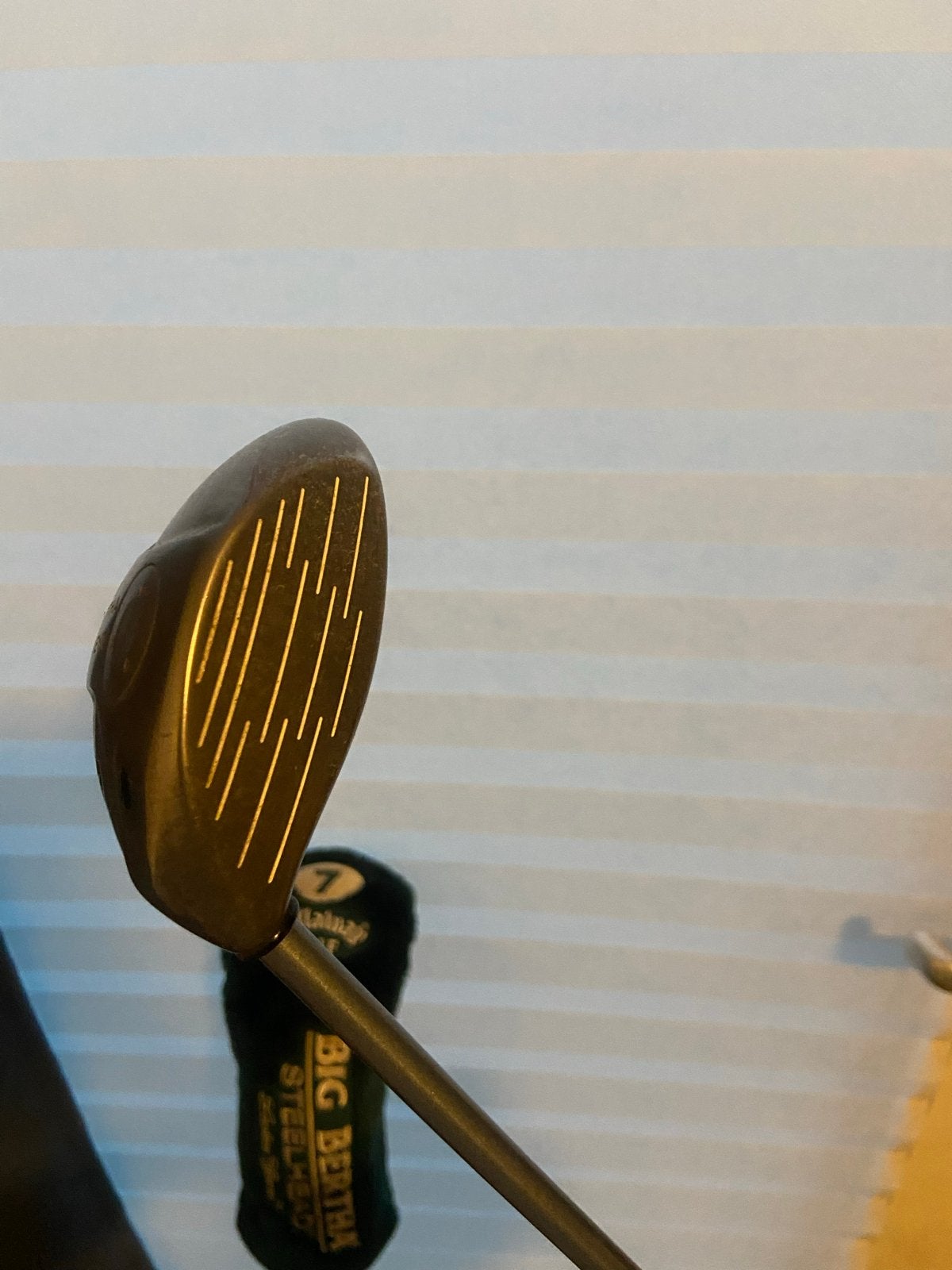 Callaway Big Bertha Golfclubs (3 & 7) met headcovers, Sport en Fitness, Golf, Ophalen, Gebruikt, Club, Callaway