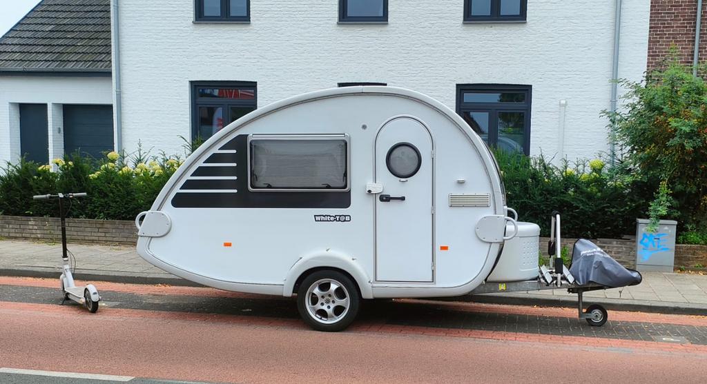 White T@b 320 | tab caravan | volledig uitgerust | tent, Caravans en Kamperen, Caravans, Standaardzit, Tot en met 3, Particulier