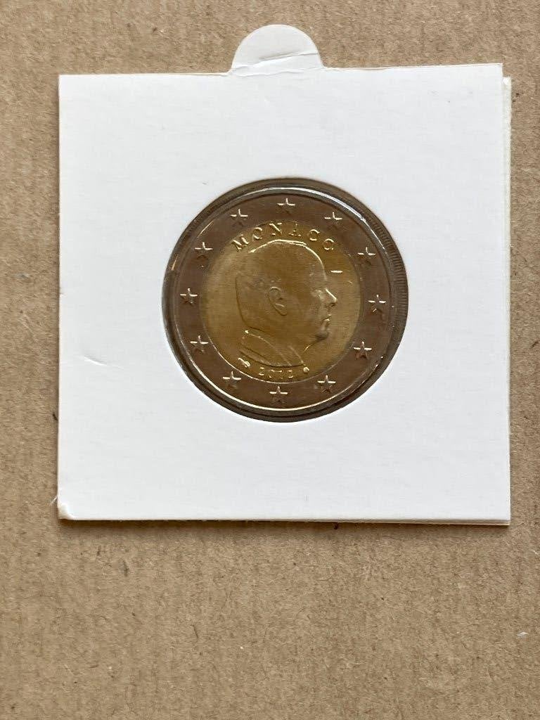 (19) 2 Euro Monaco 2012. Prins Albert. UNC., Postzegels en Munten, Munten | Europa | Euromunten, Ophalen of Verzenden, Monaco