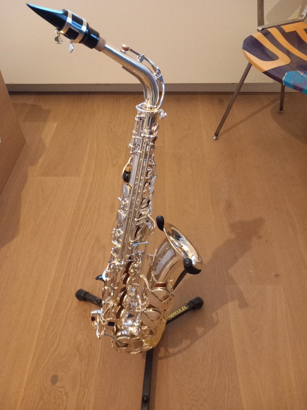 Yamaha 280S Altsaxofoon - Z.G.A.N. met garantie, Ophalen of Verzenden, Zo goed als nieuw, Alt, Met koffer