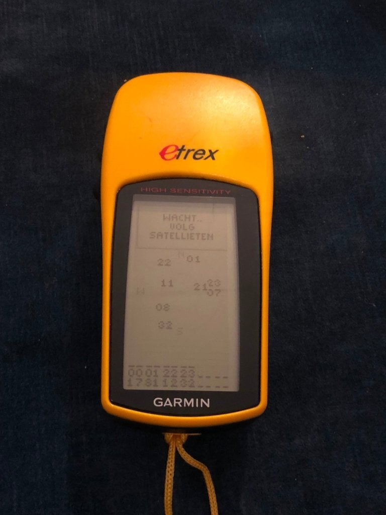Garmin eTrex H GPS – Handheld Outdoor GPS, Ophalen of Verzenden, Gebruikt, Navigatie of Gps