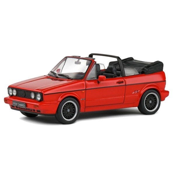 Volkswagen Golf Cabrio 1992 Rood Schaal 1/43 Solido, Solido, Auto, Solido, Nieuw