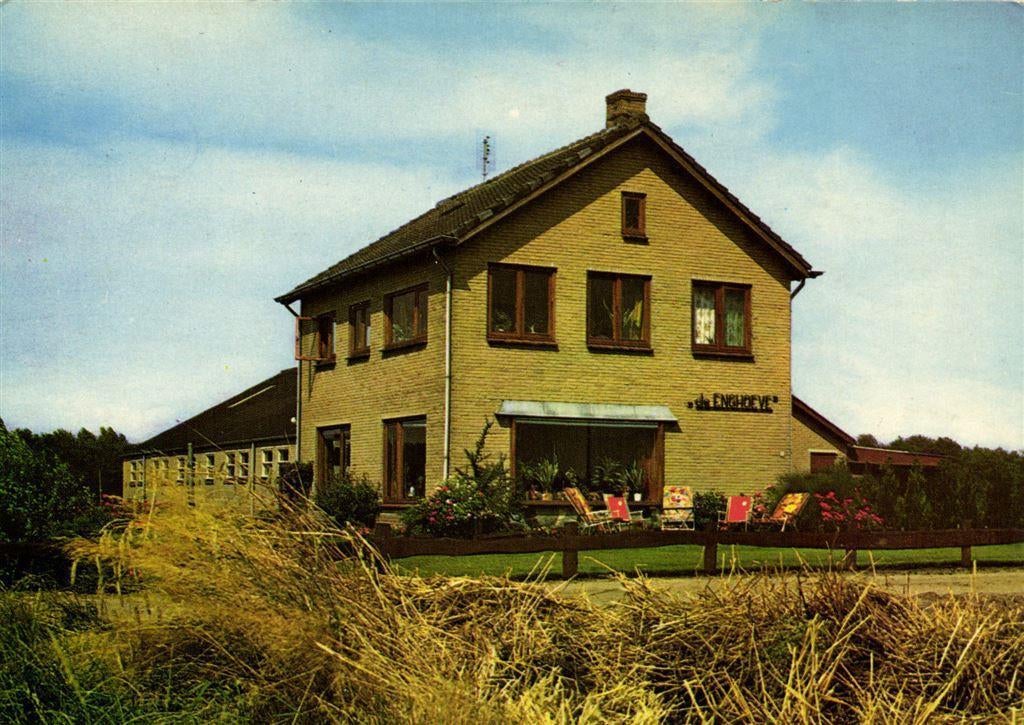 Pension De Enghoeve, Harskamp - ongelopen, Verzamelen, Ansichtkaarten | Nederland, Ophalen of Verzenden, Voor 1920, Ongelopen