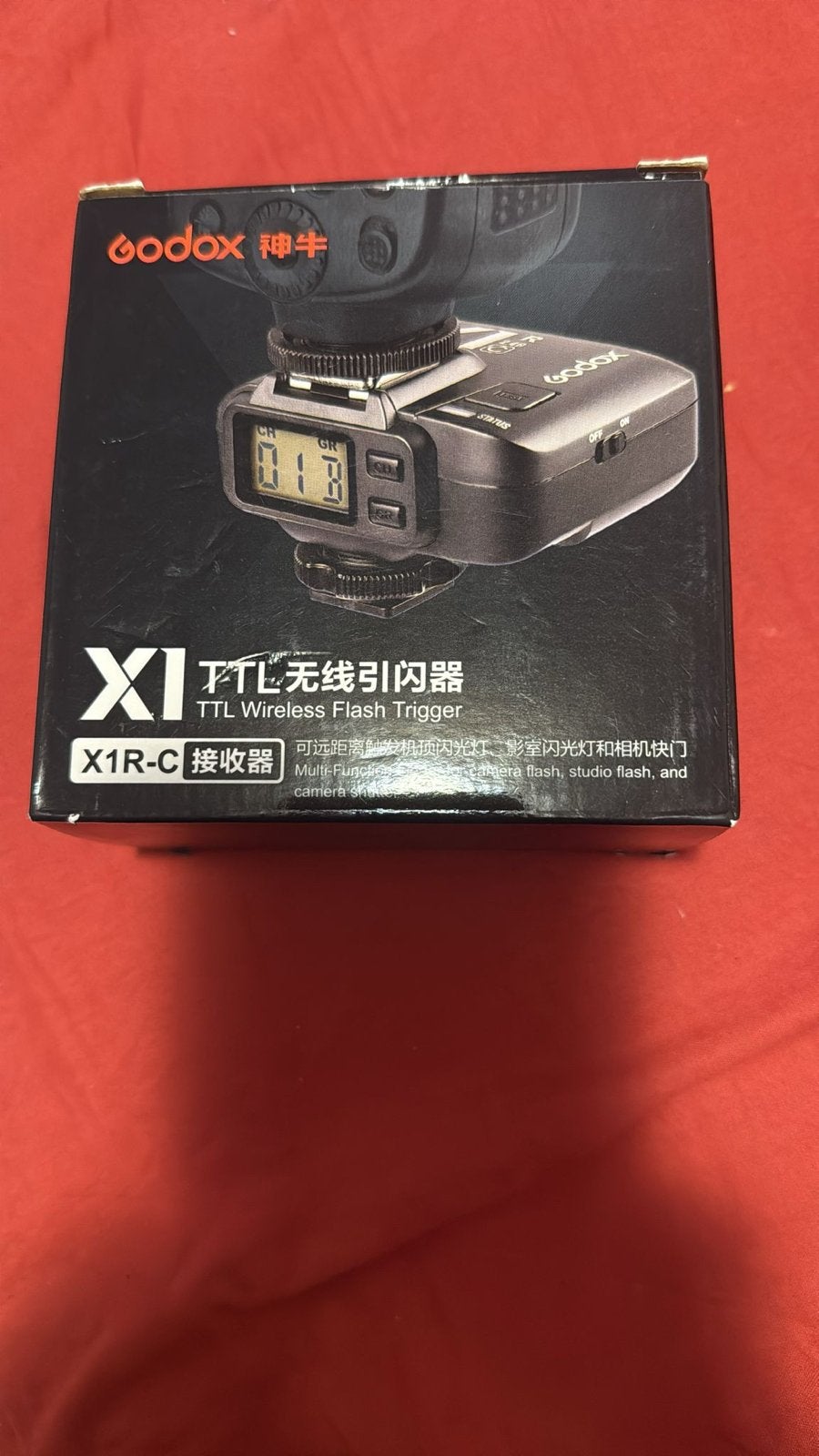 Godox X1R-C TTL Draadloze Flash Trigger Ontvanger Canon, Ophalen, Zo goed als nieuw, Overige merken