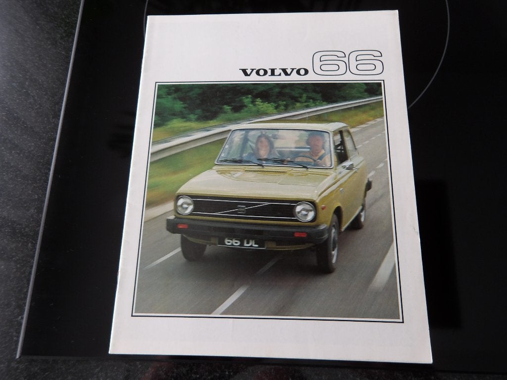 Volvo 66 Brochure - Origineel uit de jaren '70, Ophalen of Verzenden, Zo goed als nieuw, Volvo