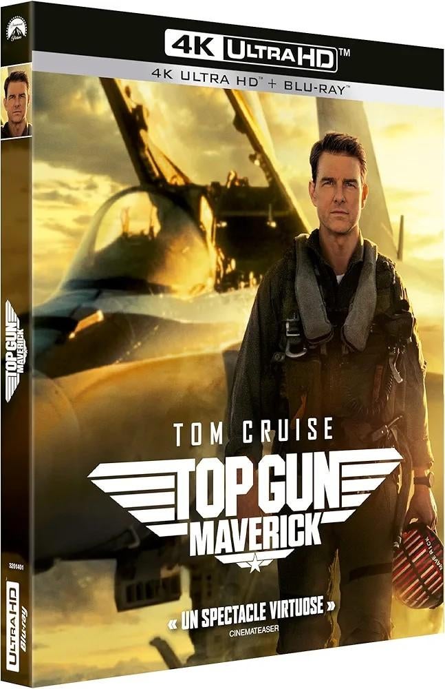 Top Gun Maverick 4K UHD/Ultra HD Blu-Ray FR NLO (Seal), Cd's en Dvd's, Blu-ray, Ophalen of Verzenden, Nieuw in verpakking, Actie